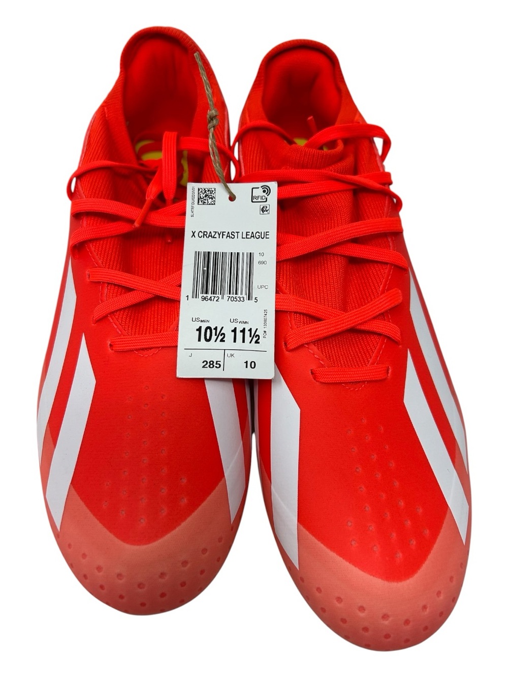 Adidas X Crazyfast League Firm Ground Football Boots IE2377 M10.5/W11.5
